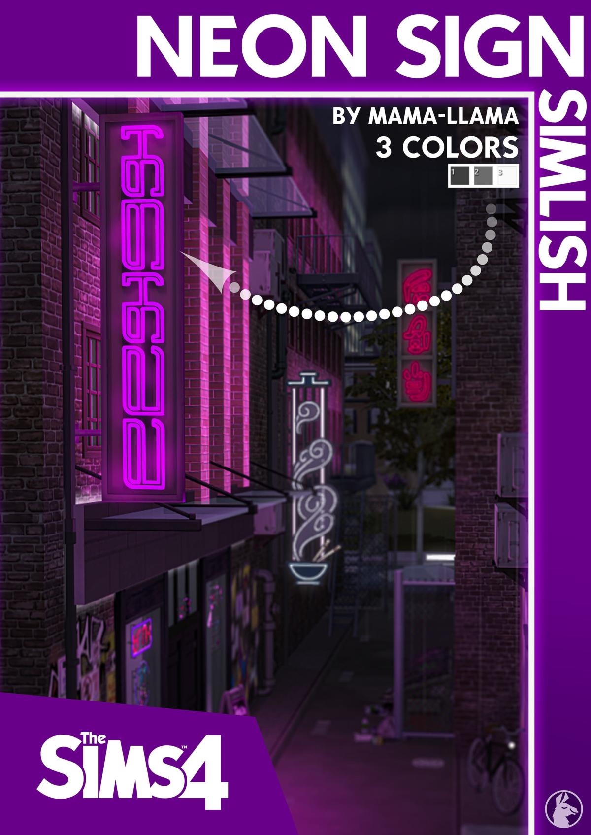 Неоновая вывеска "Neon sign"