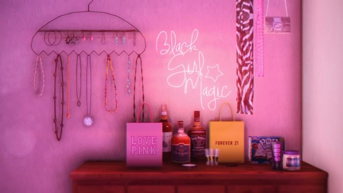 Неоновый знак "Black Girl Magic Neon Sign"
