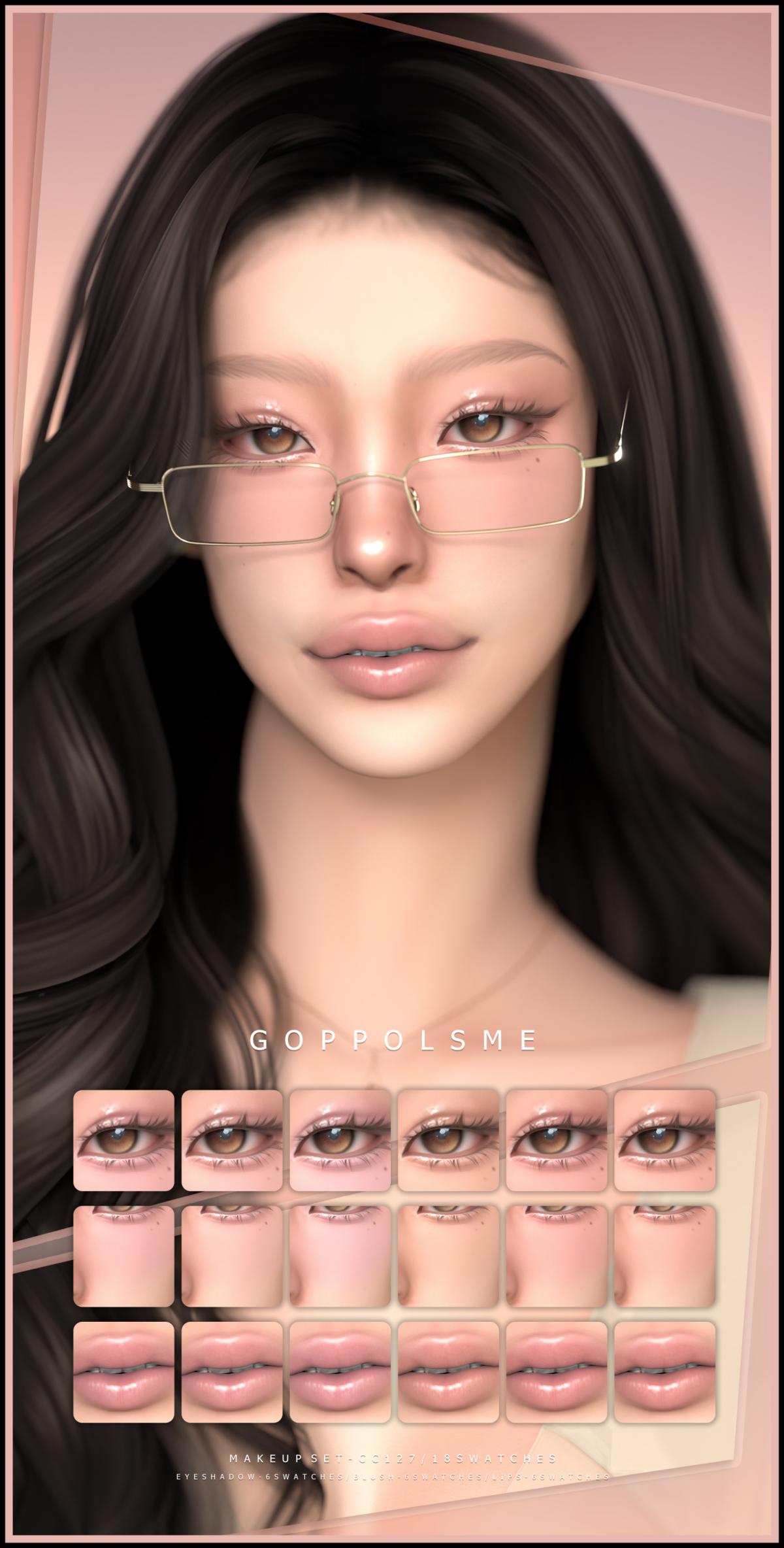 Нюдовый набор косметики "MAKEUP SET CC127"