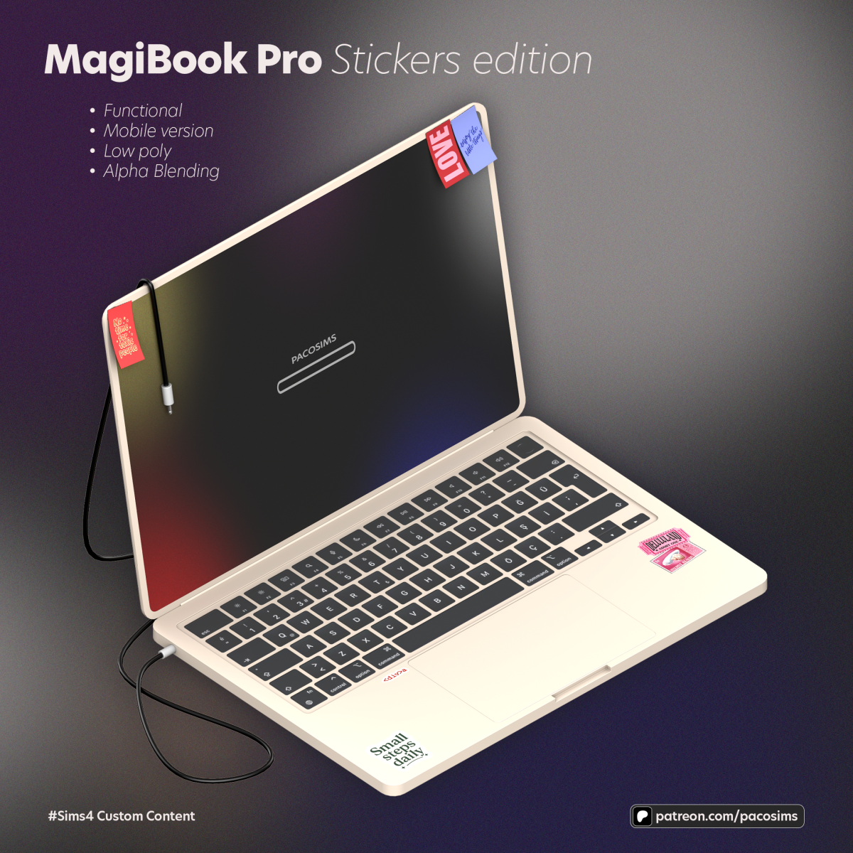 Ноутбук "Stickers MagiBook"