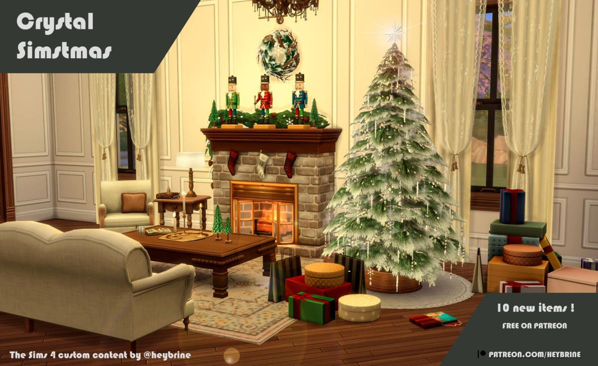 Новогодний набор "Crystal Simstmas"
