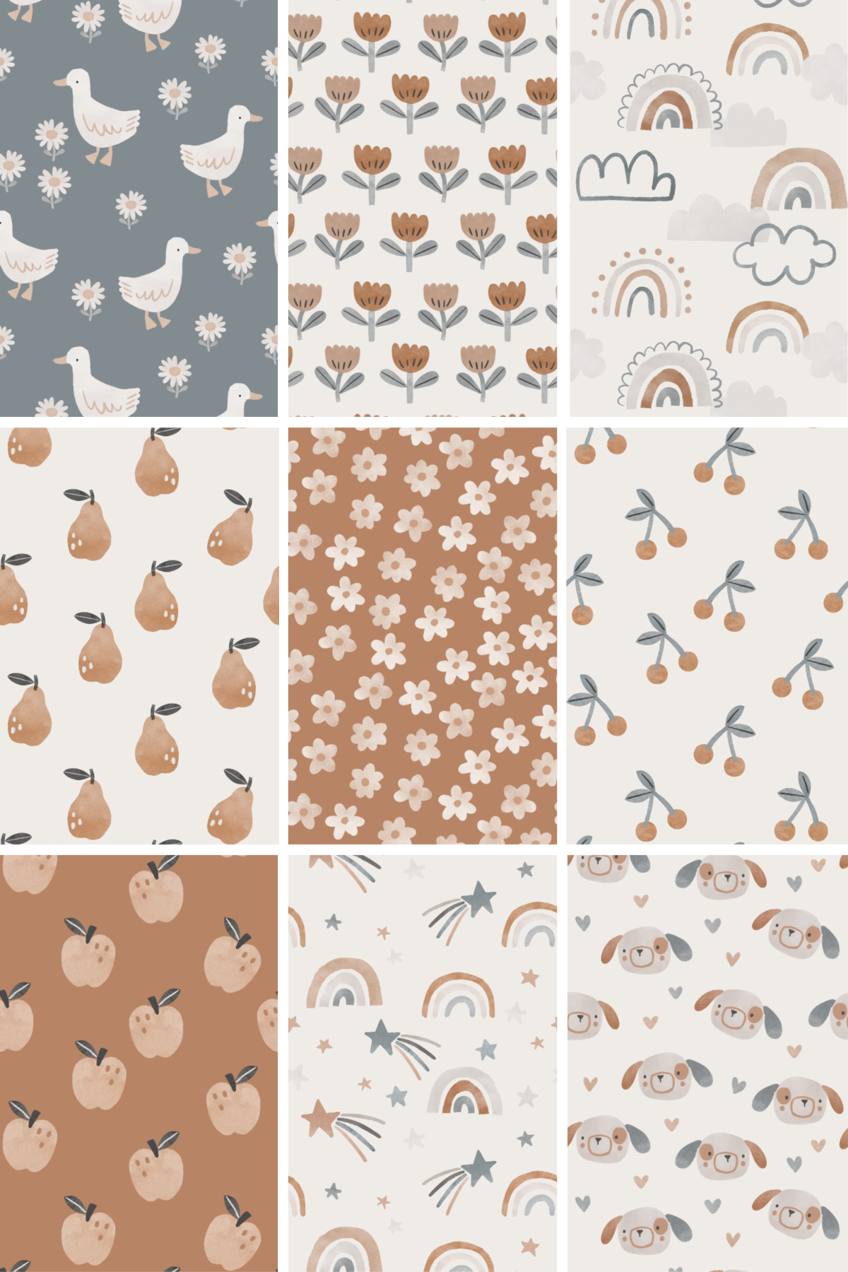 Обои для детской "BOHO NURSERY COLLECTION: PART 01"
