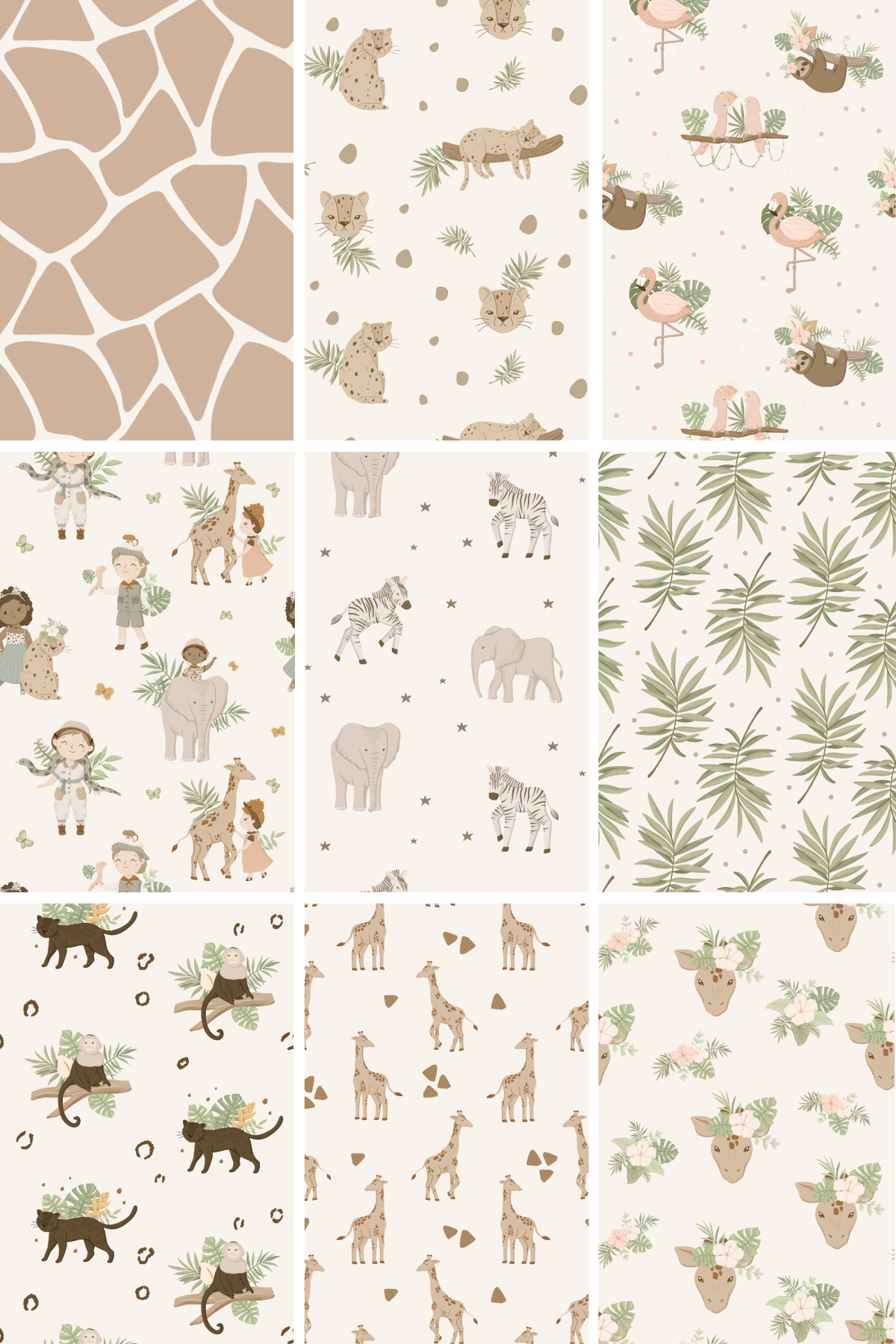 Обои для детской "LOVELY TROPICAL COLLECTION: PART 1"