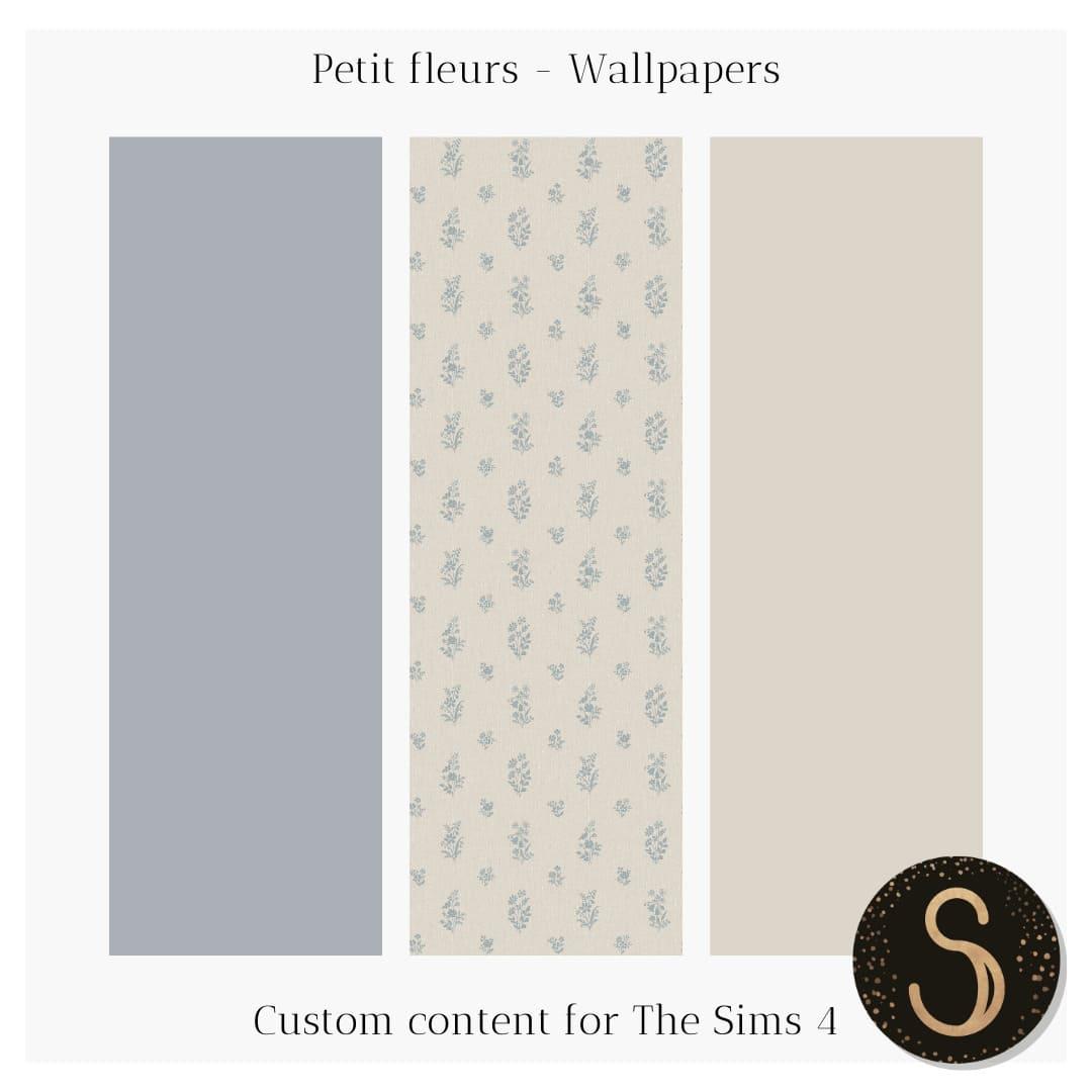 Обои "Petit fleurs"