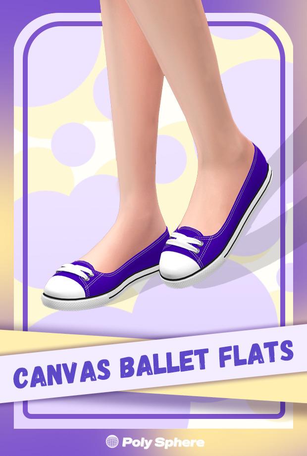 Обувь для симочек "Canvas Ballet Flats"