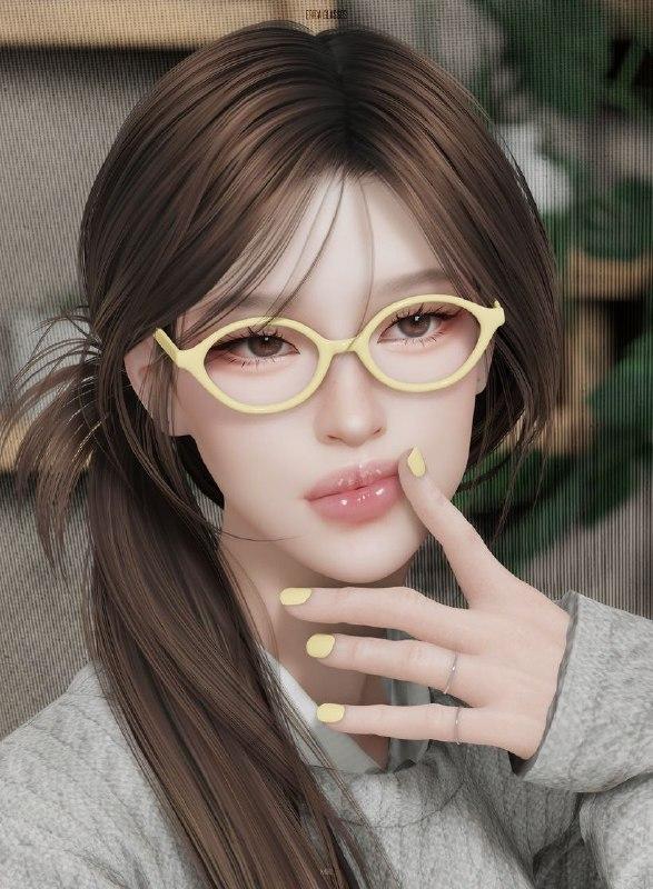 Очки для симочек и симов "ERICA Glasses"