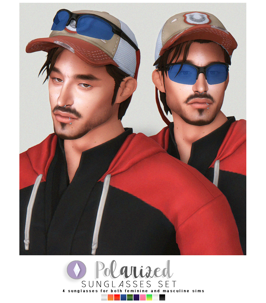 Очки для симов и симочек "Polarized Sunglasses Set"