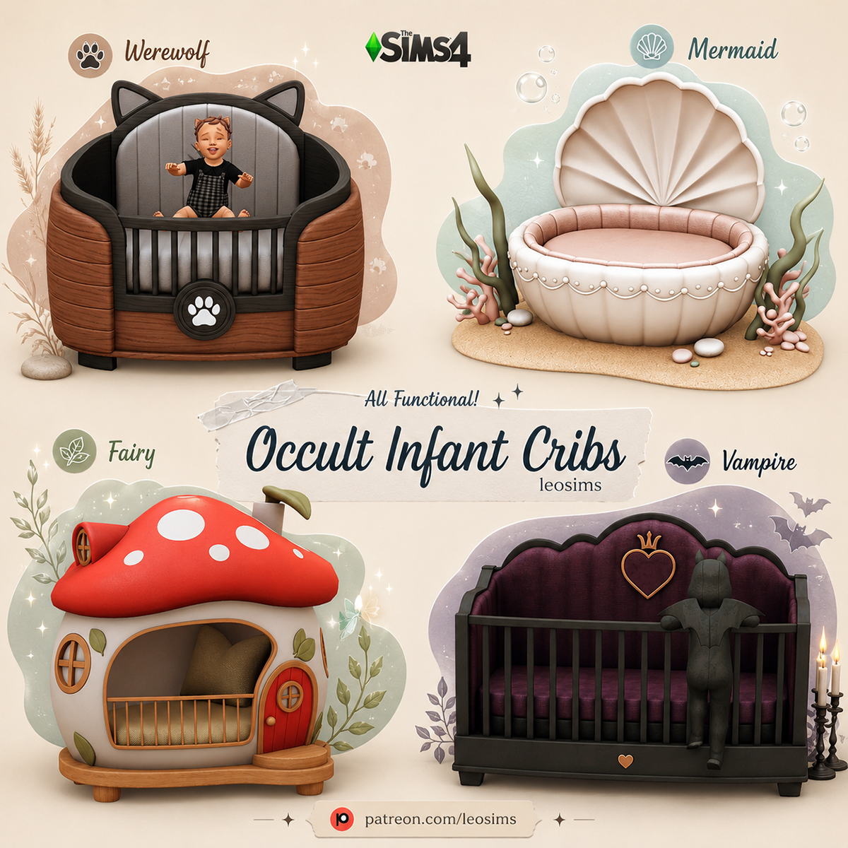 Оккультные кроватки "Occult Infant Cribs"