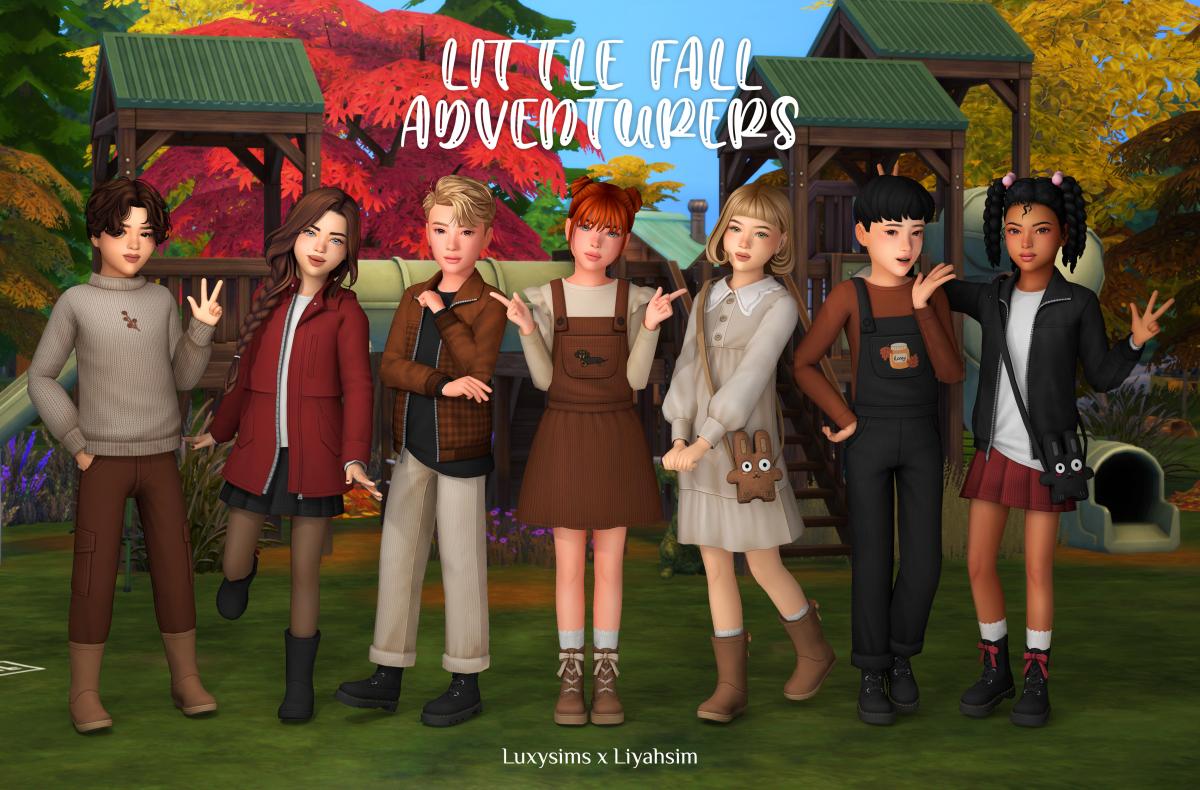 Осенняя коллекция для детей. Часть 1 "Little Fall Adventures Collection"