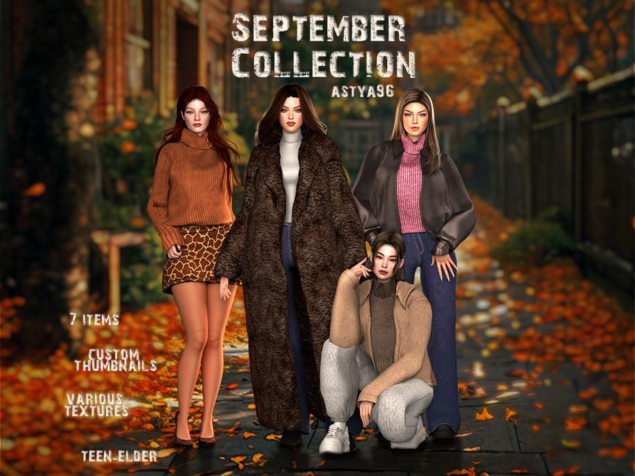 Осенняя коллекция для симочек "September 2025 Collection"