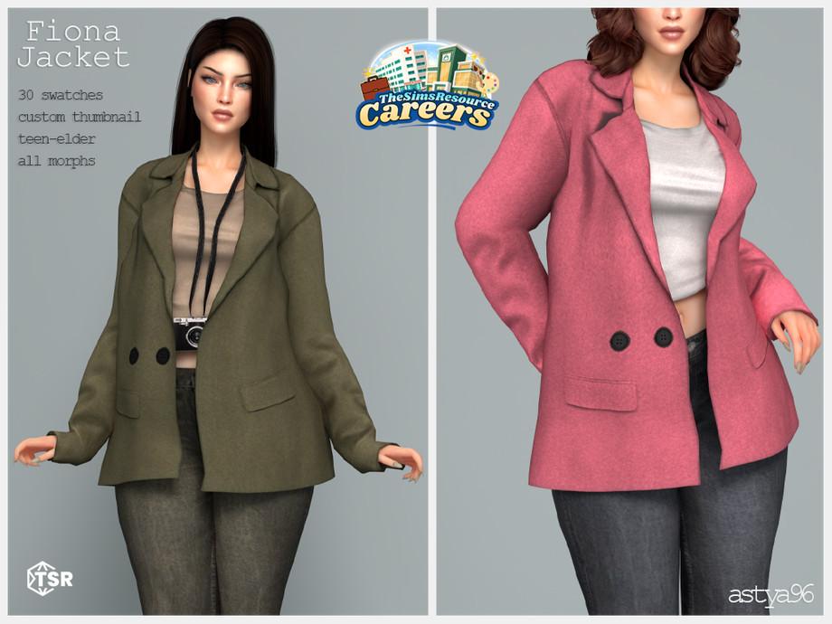 Пиджак с топом для симочек "Fiona Jacket"