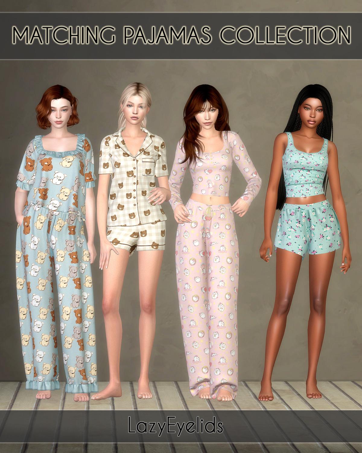 Пижамы для симочек "Matching pajamas collection"