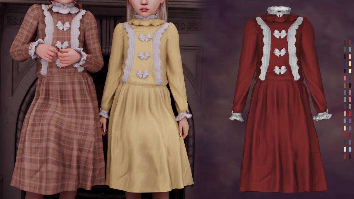 Платье для девочек "Christmas Past Victorian Dress"