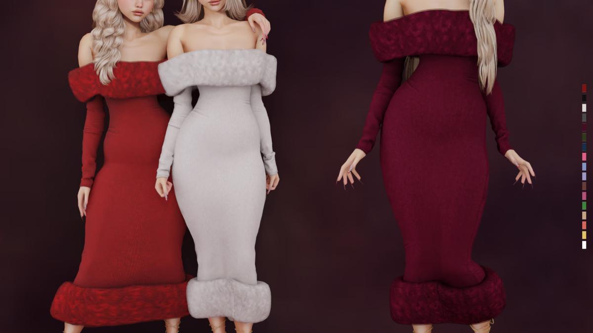 Платье для симочек "Frosted Siren Dress"