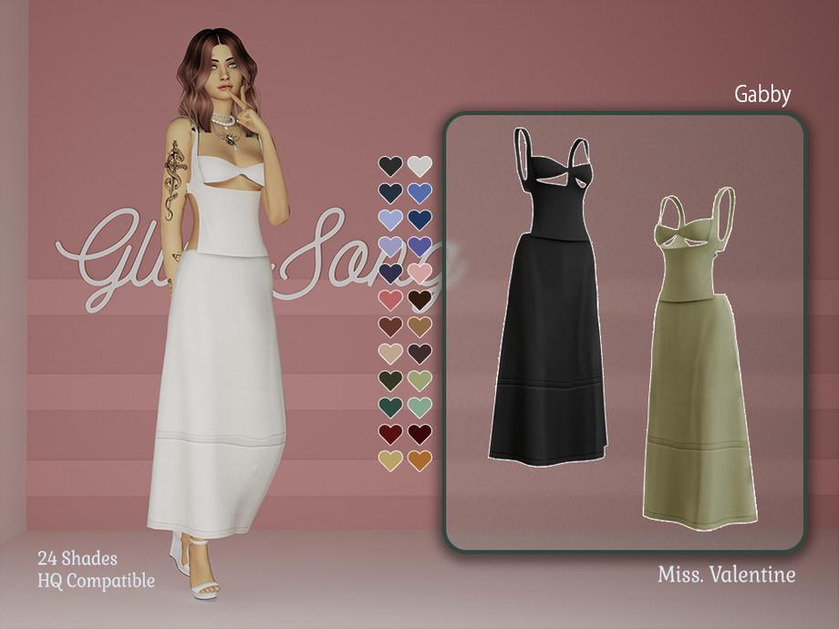 Платье для симочек "Gabby two piece dress"