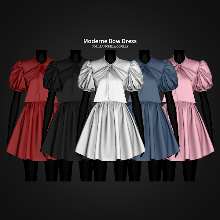 Платье для симочек "Moderne Bow Dress"