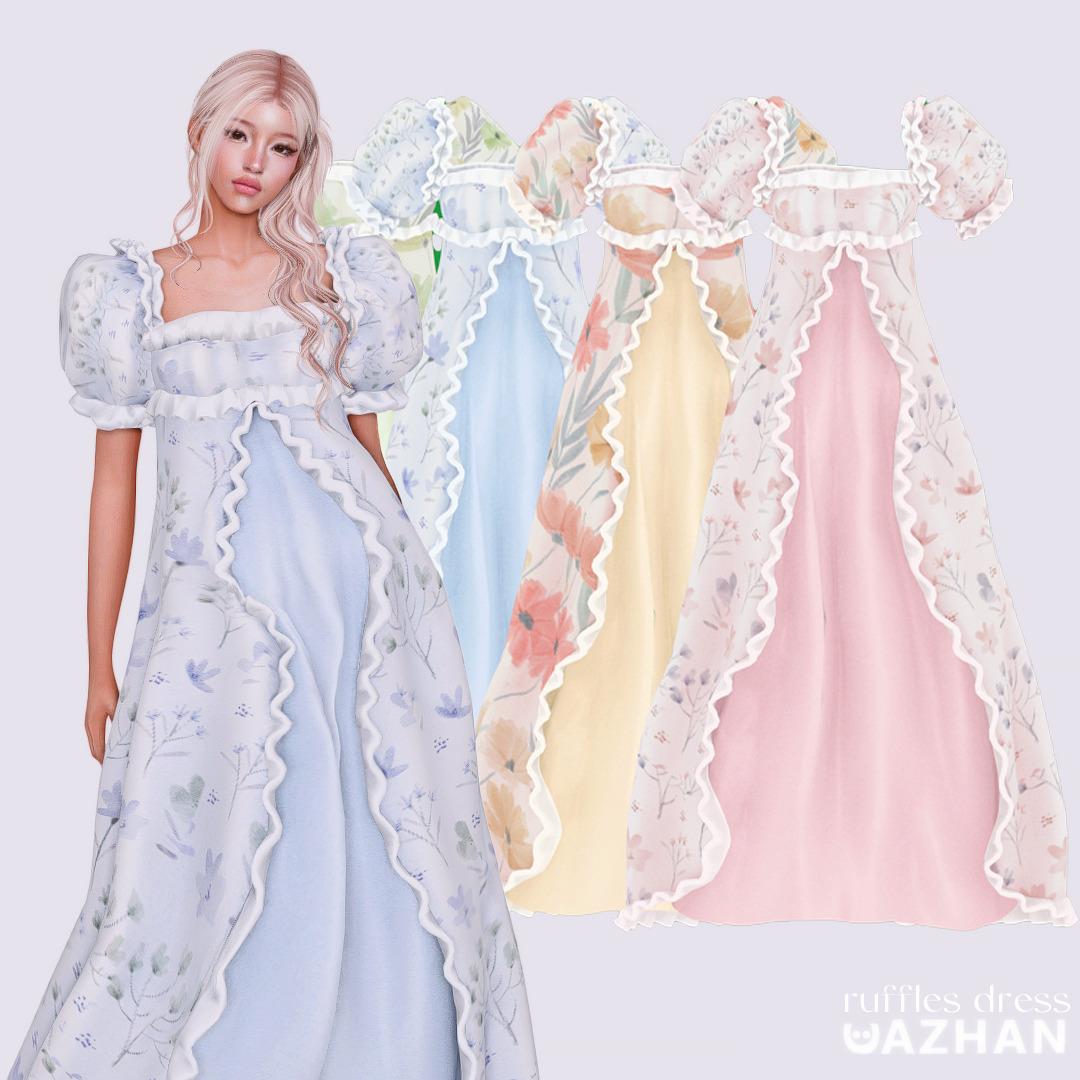 Платье для симочек "RUFFLES DRESS"