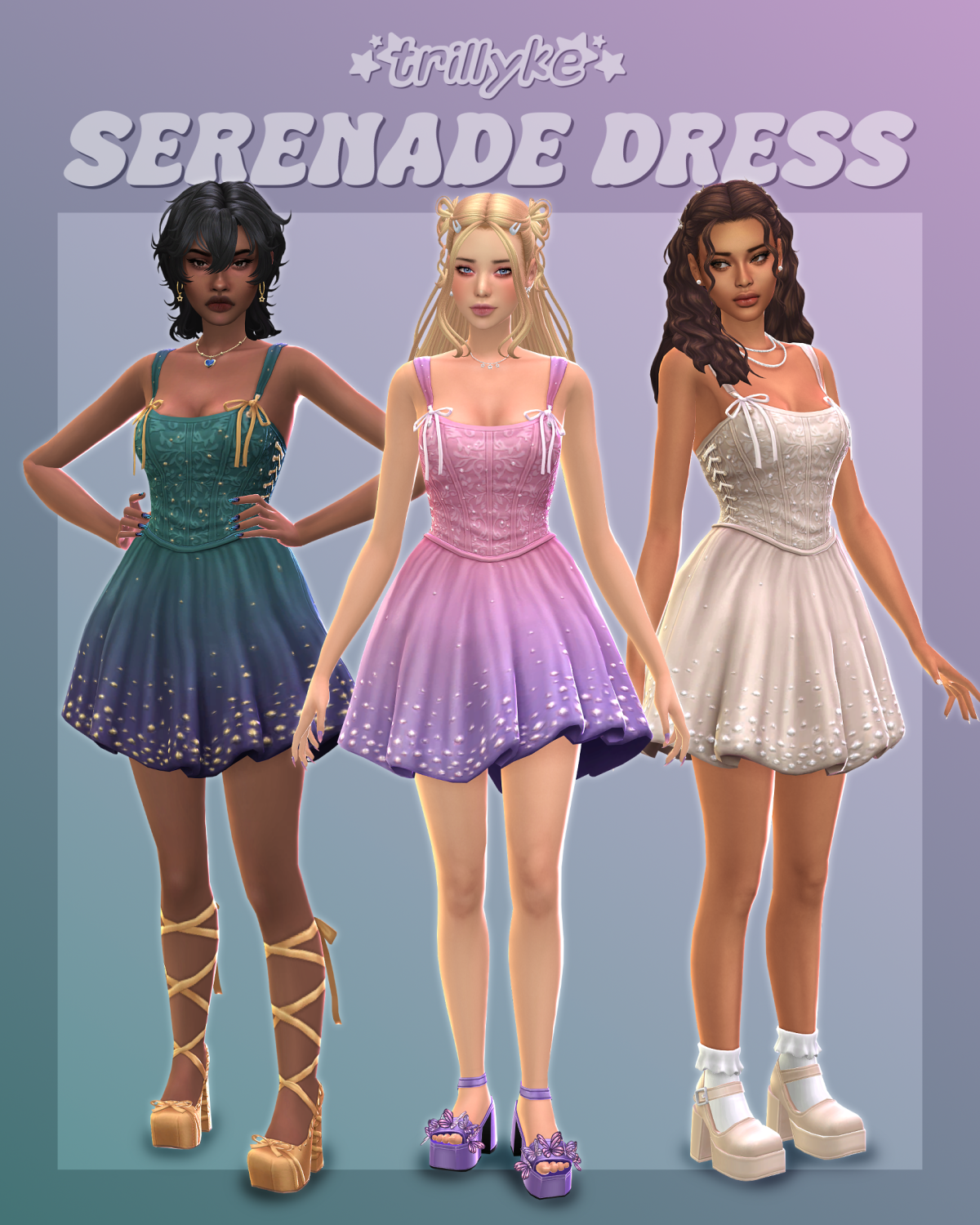 Платье для симочек "Serenade Dress"