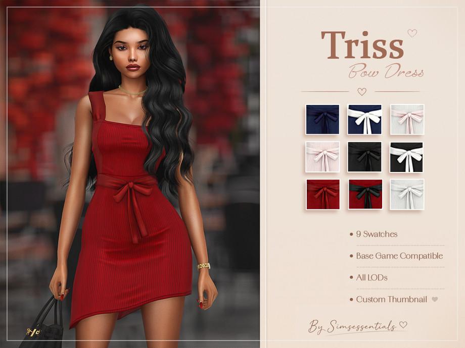 Платье для симочек "Triss Bow Dress"
