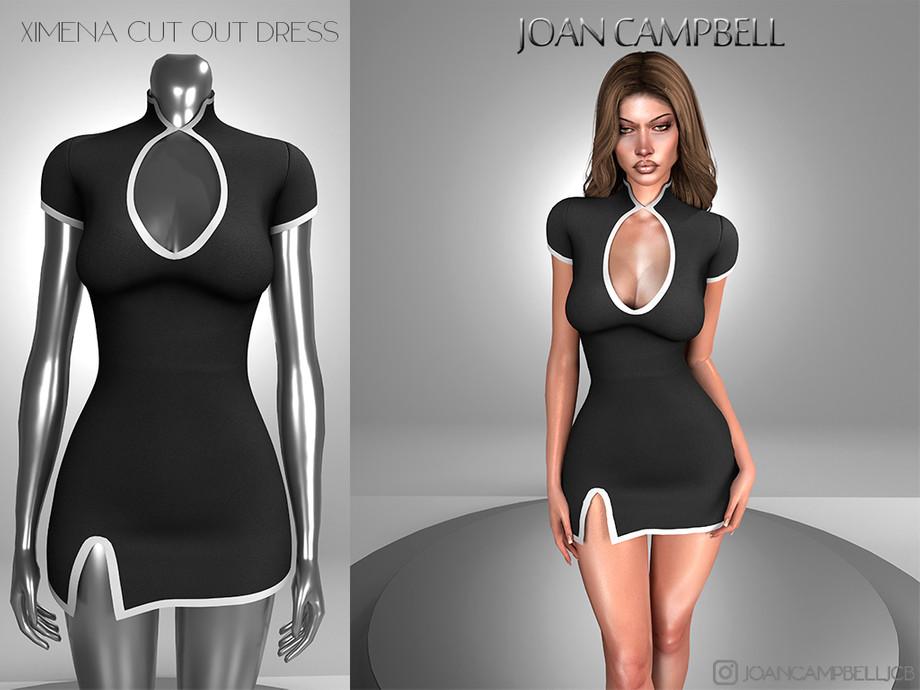 Платье для симочек "XIMENA CUTOUT DRESS"