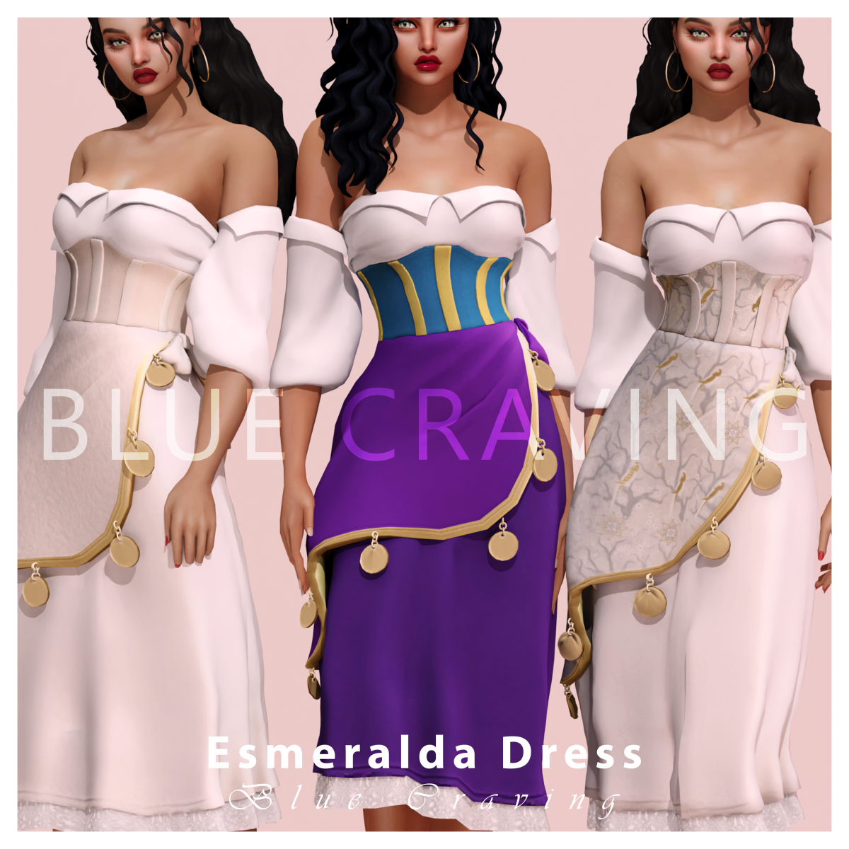 Платье Эсмеральды "Esmeralda Dress"