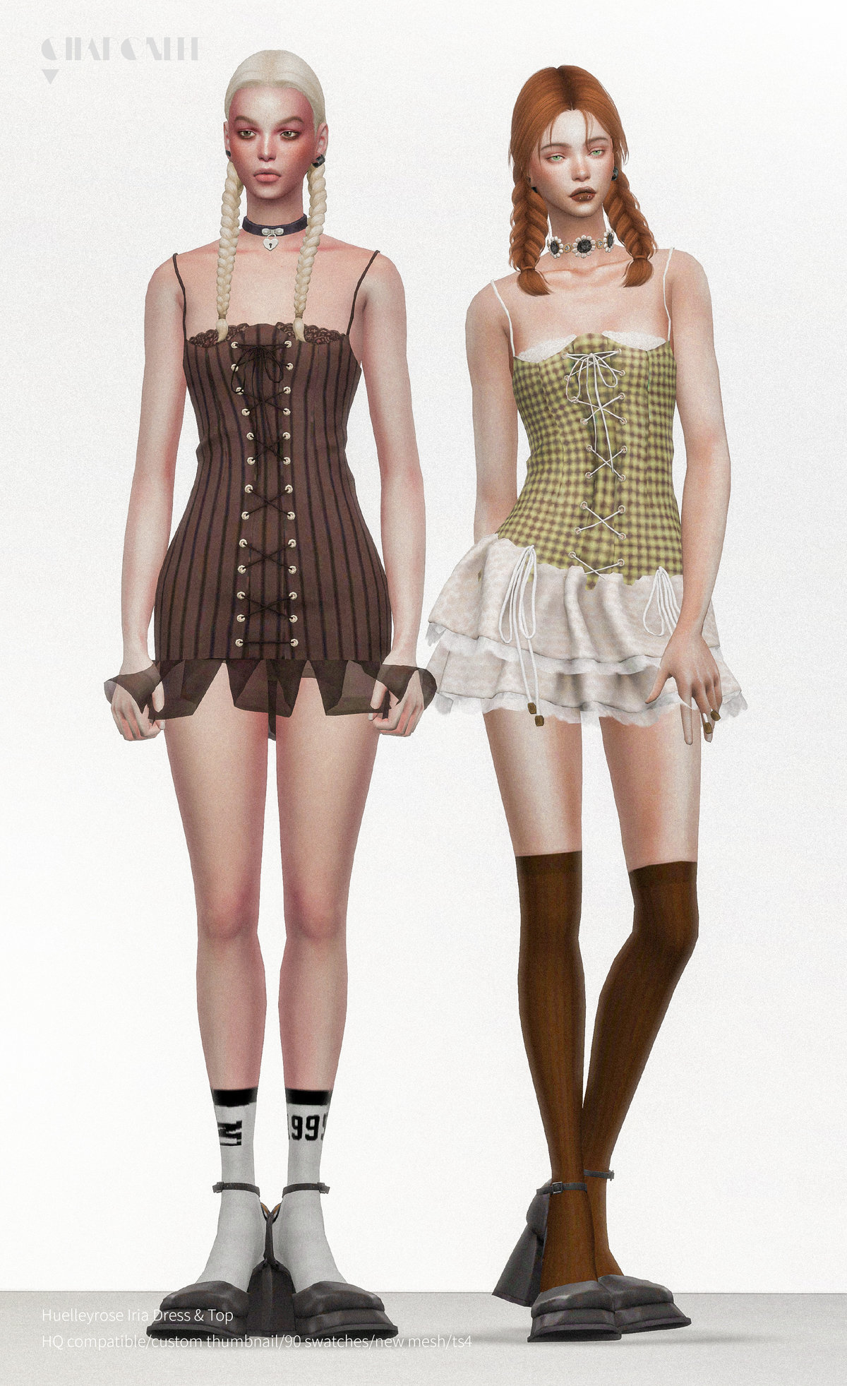 Платье и топ для симочек "Huelleyrose Iria Dress & Top"