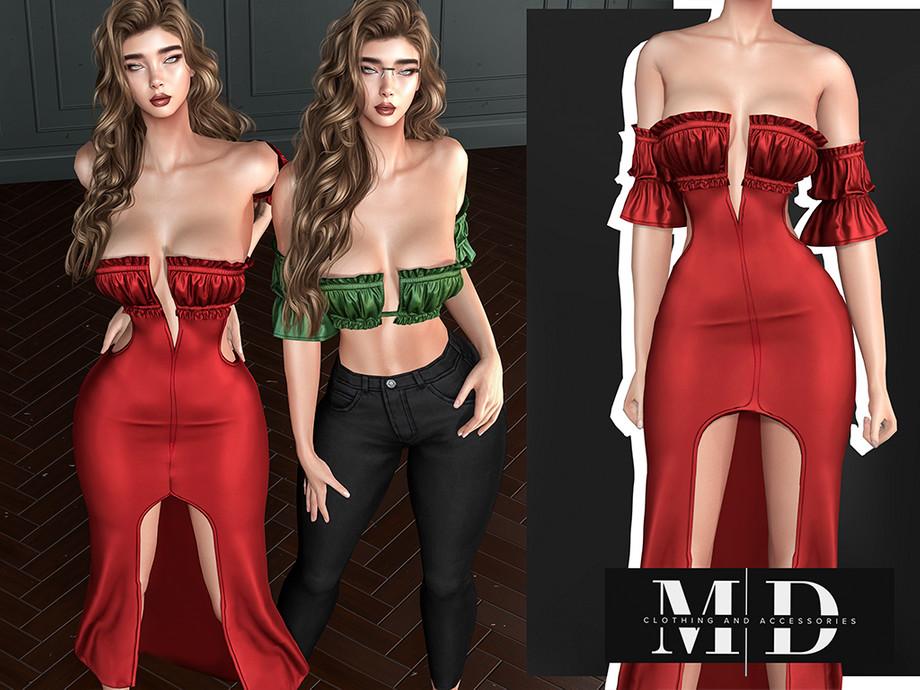 Платье и топ для симочек "Musa Collection: Midi Dress and Delicate Silk Top"