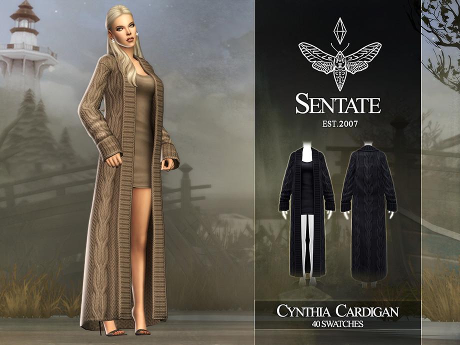 Платье с кардиганом для симочек "Cynthia Maxi Cardigan"
