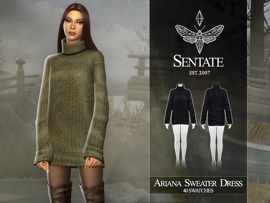 Платье-свитер "Ariana Sweater Dress"