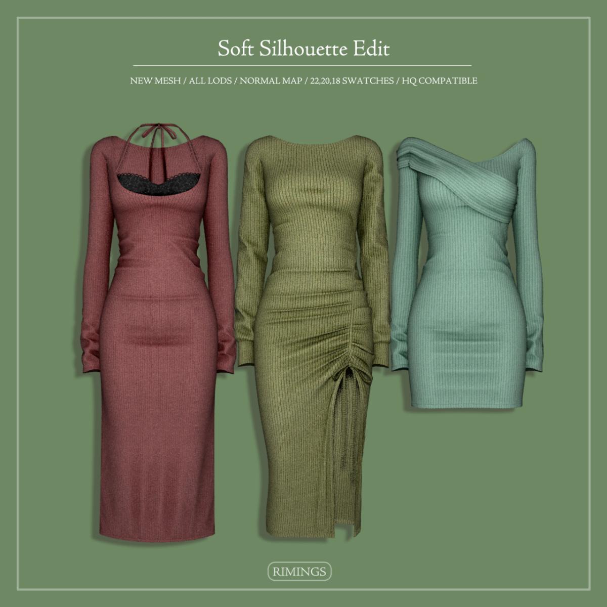 Платья для симочек "Soft Silhouette Edit"