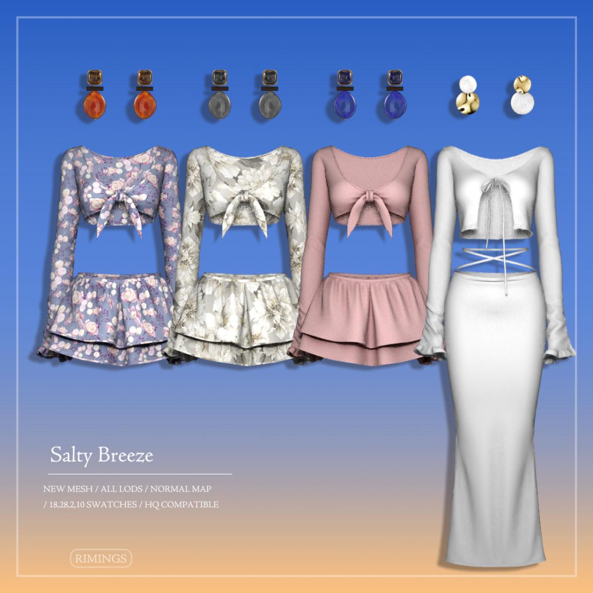 Пляжный мини-сет для симочек "Salty Breeze"
