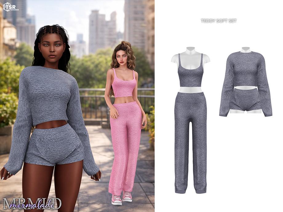 Плюшевый сет для симочек "Teddy Soft Set"