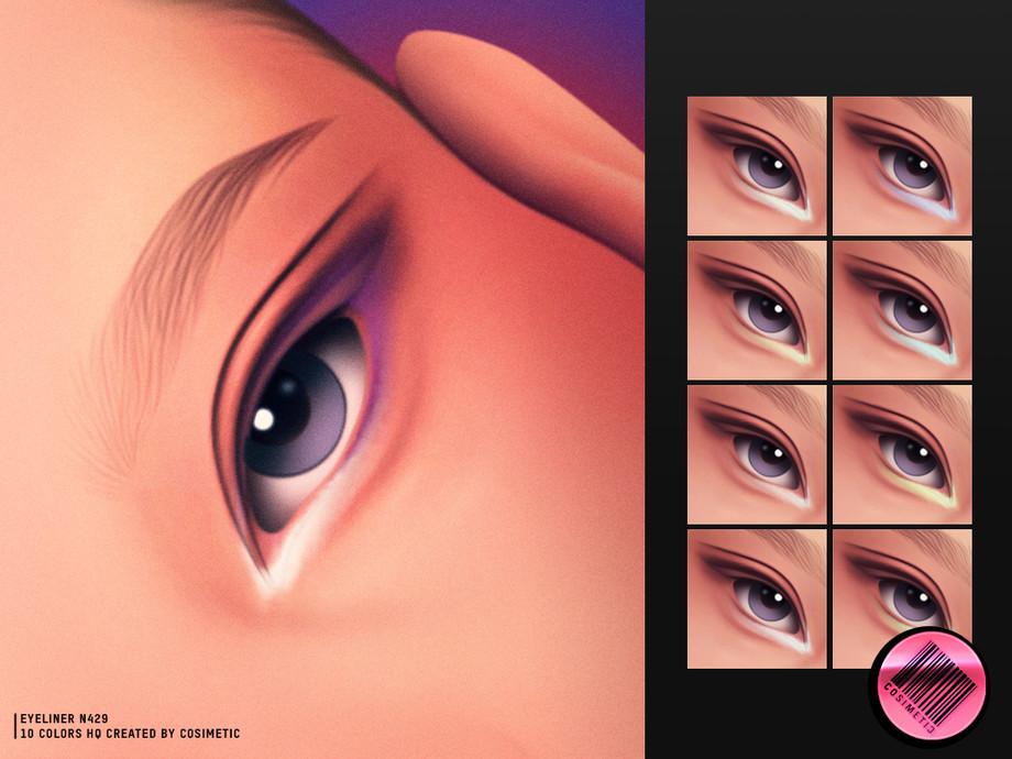 Подводка для глаз "Blurred Wing Eyeliner N429"