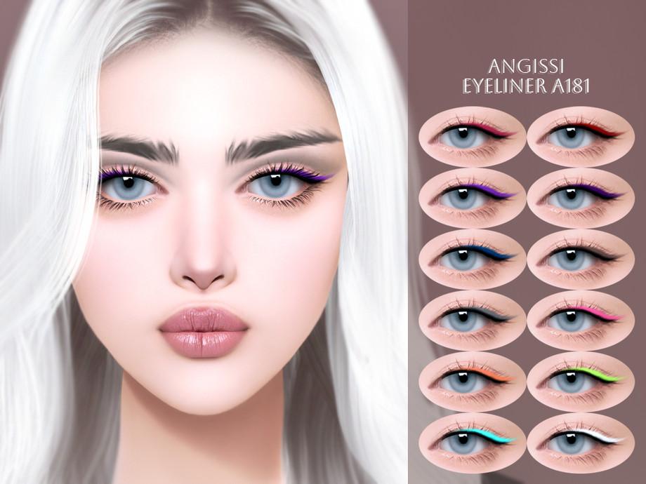 Подводка и тени "Eyeliner A181 & Eyeshadow A60"