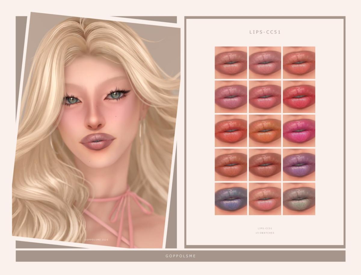 Помада для губ "Lips CC51"