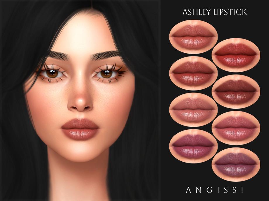 Помада и линзы "Ashley"