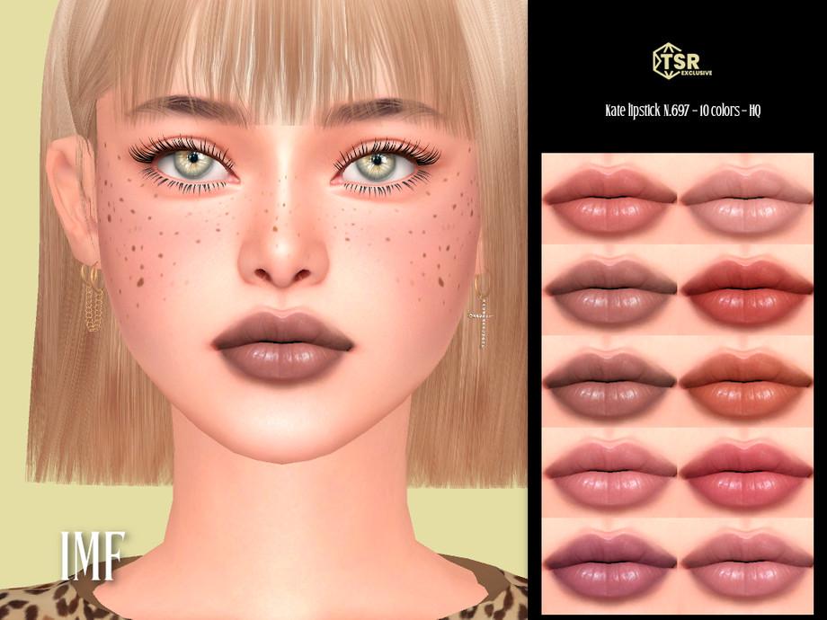 Помада, линзы и веснушки "Kate Lipstick N.697, Eyes N.369 & Freckles N.66"