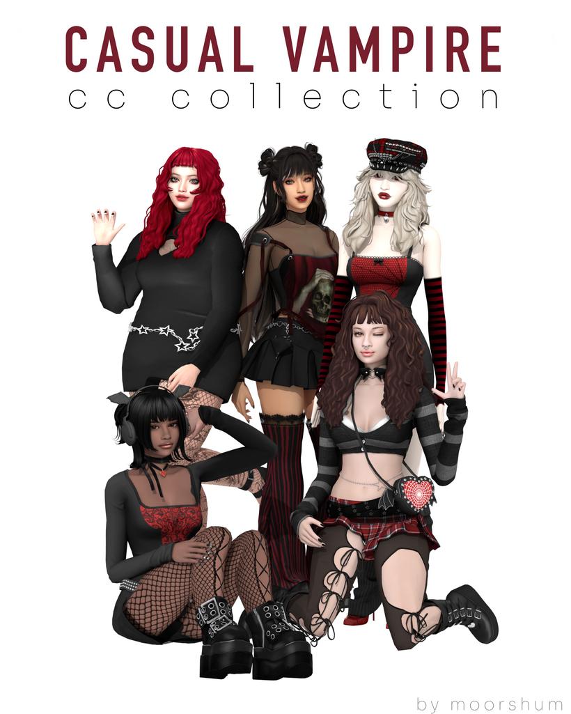 Повседневная коллекция для вампиров "casual vampire collection"