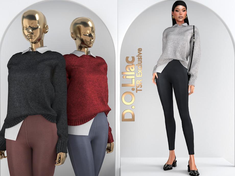 Повседневный комплект для симочек "Sophisticated Casual Set DO105"