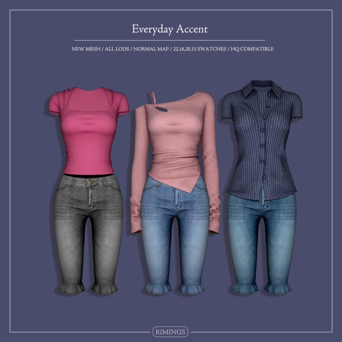 Повседневный мини-сет "Everyday Accent"