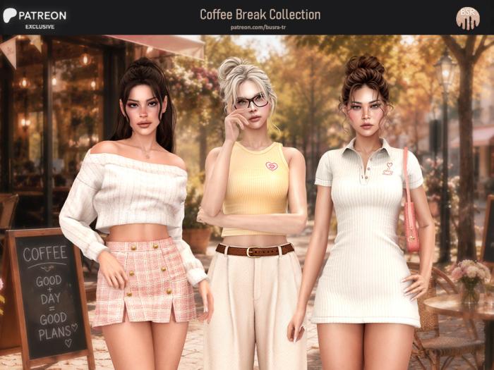 Повседневный сет для симочек "Coffee Break Collection"