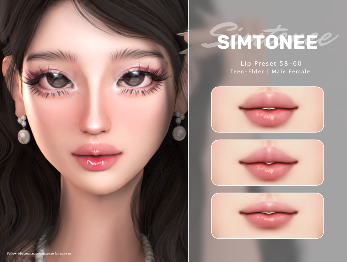 Пресеты для губ "Lip Preset 58-60"