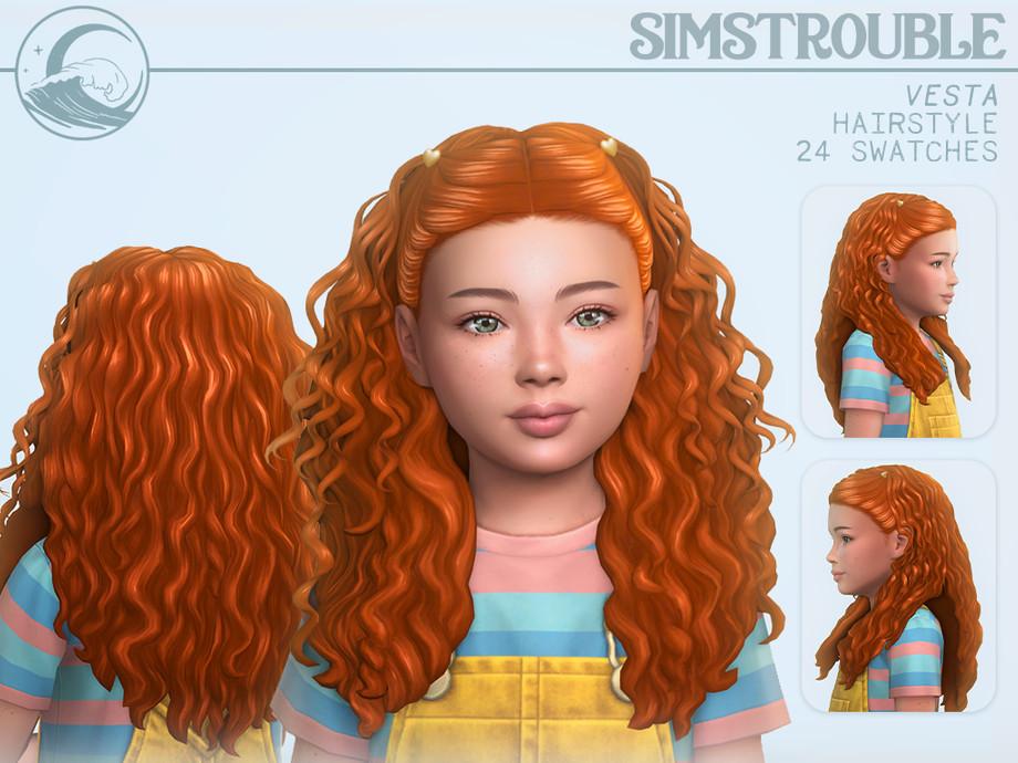 Прическа для детей и тоддлеров "Vesta Hairstyle"