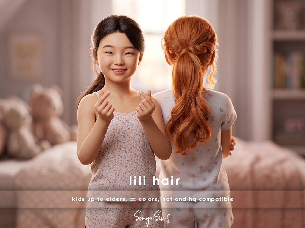 Прическа для девочек "Lili Hairstyle - Long"
