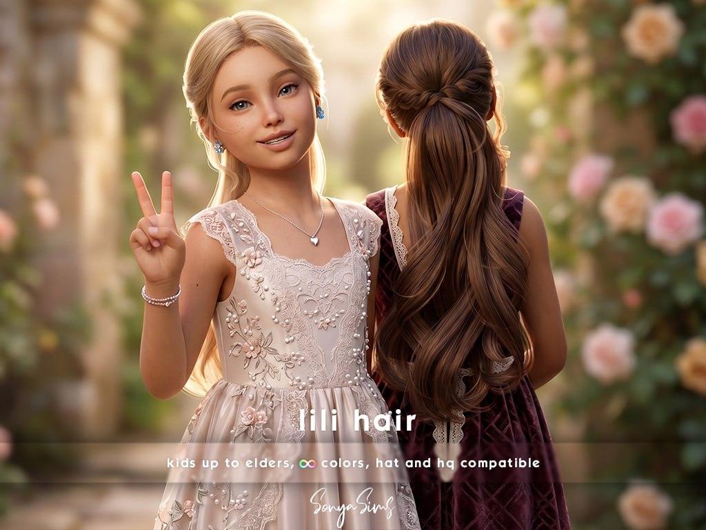 Прическа для девочек "Lili Hairstyle - Super Long"