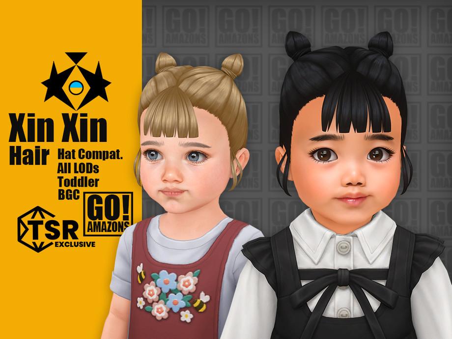 Прическа для малышек "Xin Xin hair"