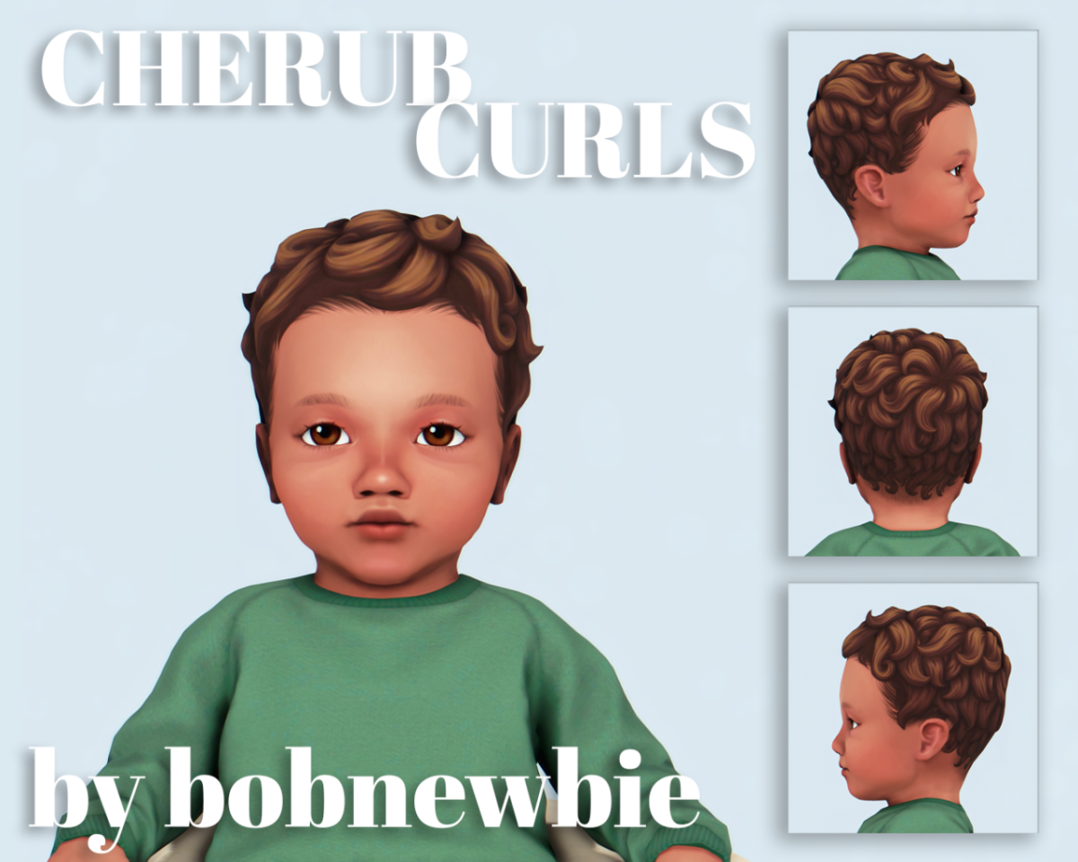 Прическа для младенцев "Cherub Curls"