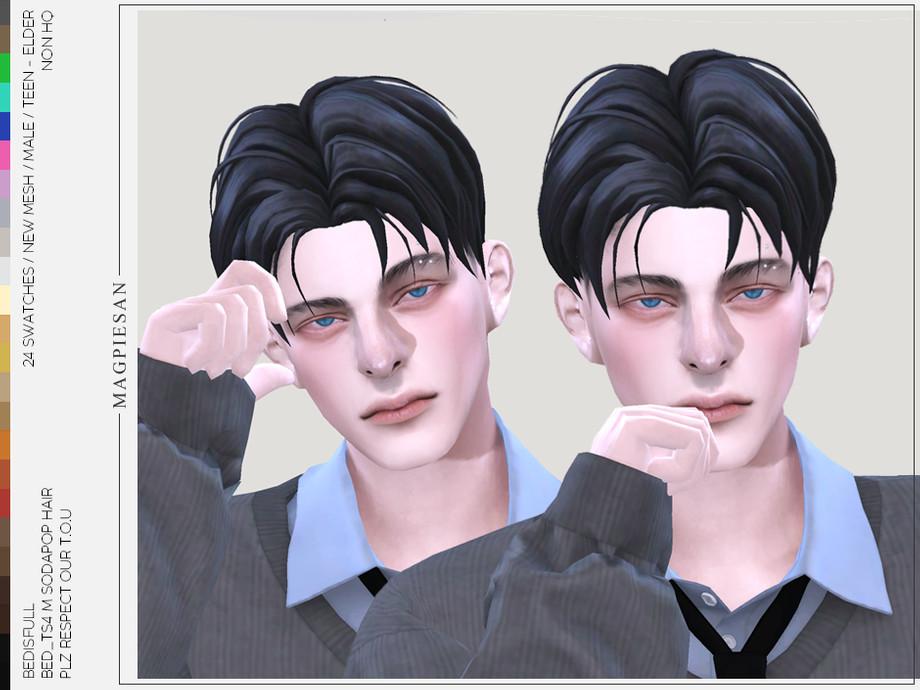Прическа для мужчин, мальчиков и малышей "Sodapop hair"