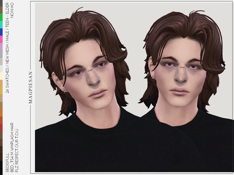 Прическа для мужчин, мальчиков и малышей "Whiplash hair"