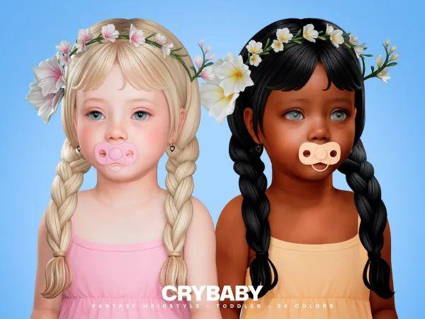 Прическа для тоддлеров "Fantasy Hairstyle + Fairy Crown"